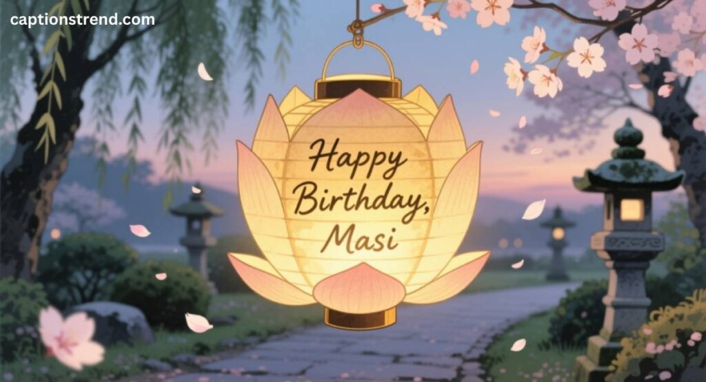 Creative Ways to Deliver Birthday Wishes to Your Masi
