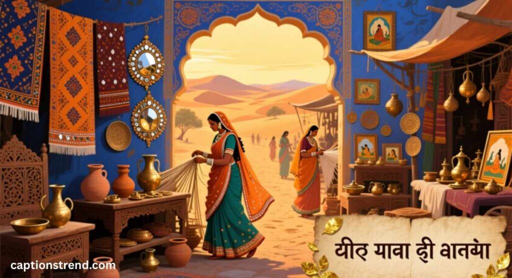Quotes on Rajasthani Art and Crafts