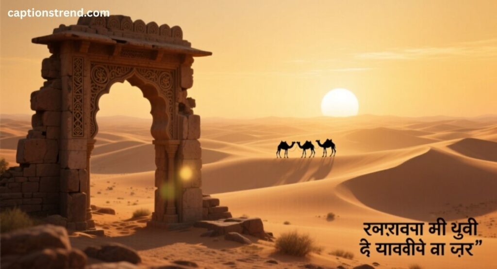 Quotes on Rajasthani Landscapes