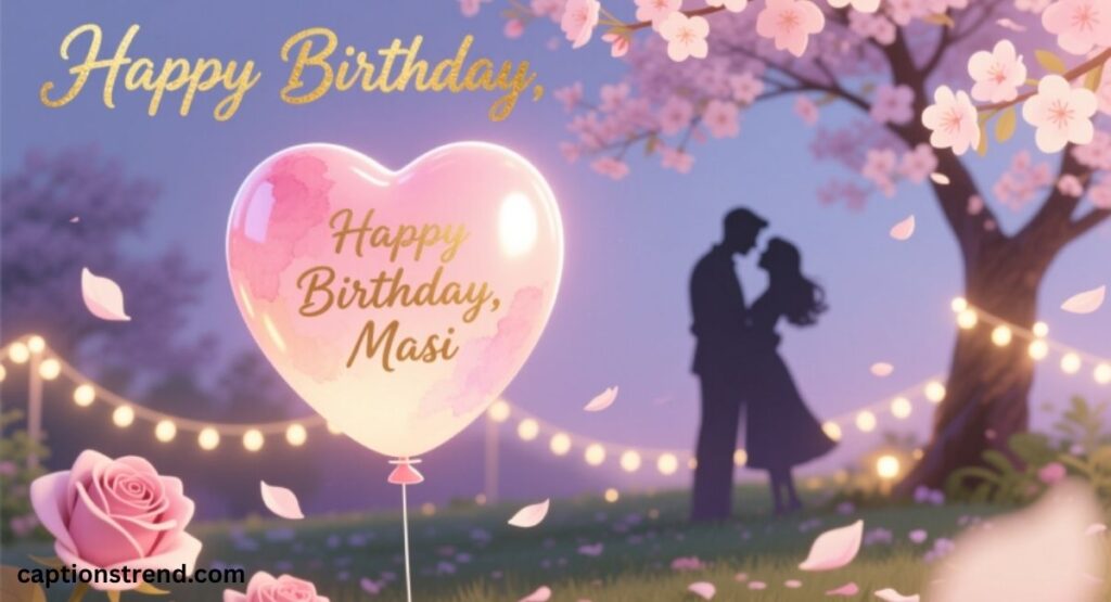 Romantic Birthday Wishes for Masi