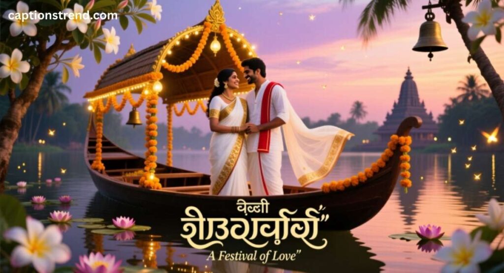 Romantic Onam Captions for Couples