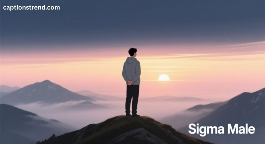 Sigma Male Captions for Mindfulness
