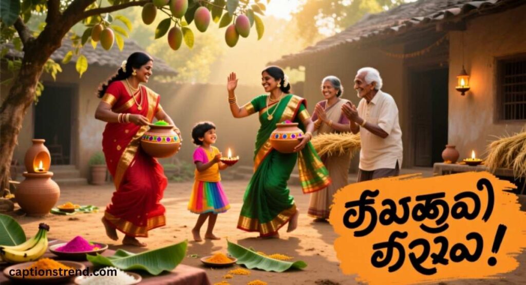 Tamil Captions for Festive Feels