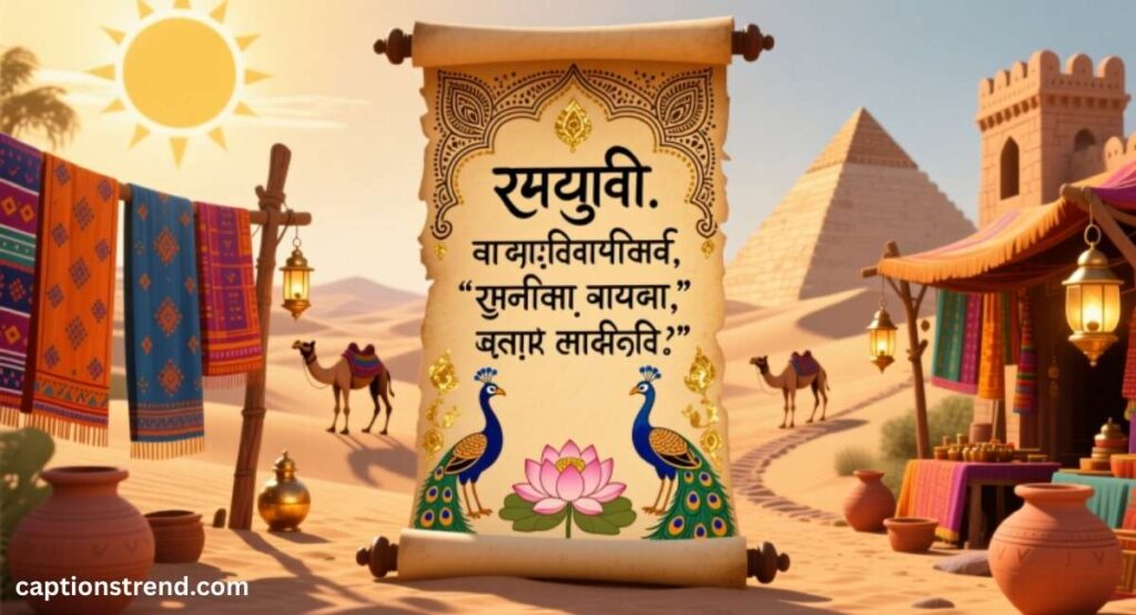Traditional Quotes on Rajasthan Culture