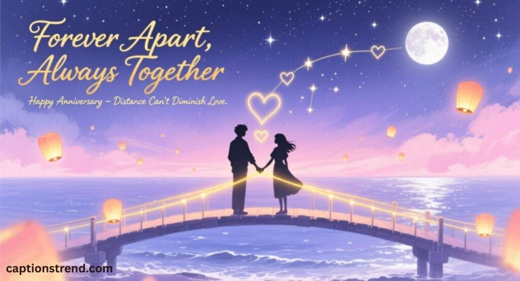 Anniversary Wishes for Long-Distance Couples