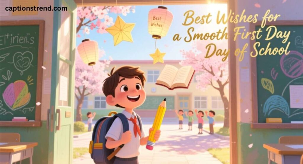 Best Wishes for a Smooth First Day of School