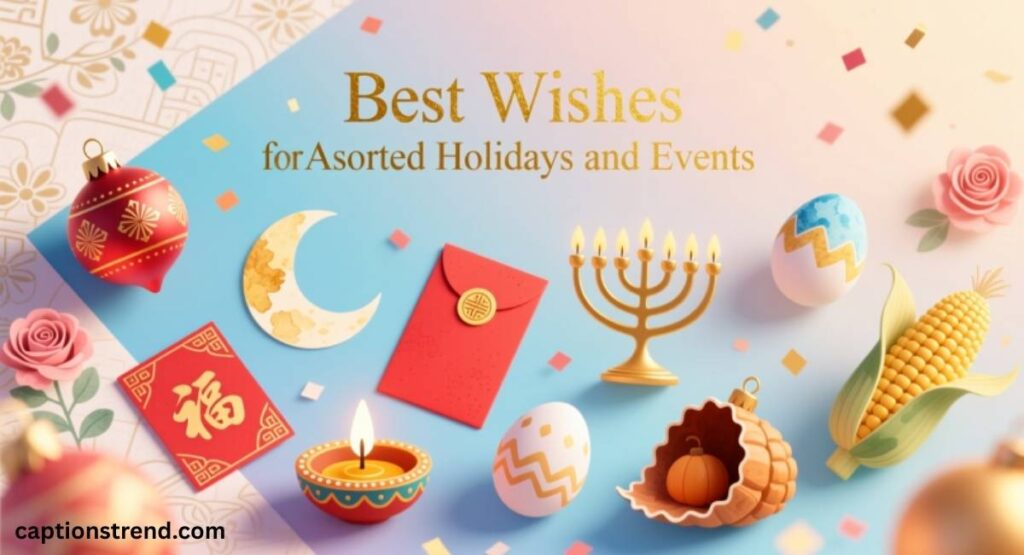 Best Wishes for Assorted Holidays and Events