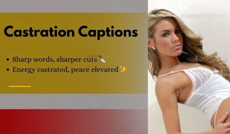 Castration Captions