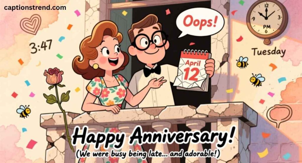 Funny Belated Anniversary Wishes to Make Them Smile