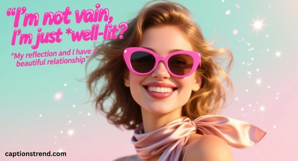 Funny Self Obsessed Captions for Instagram