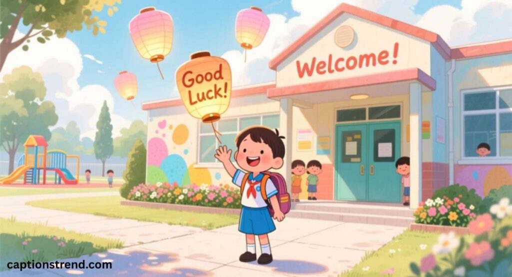 Good Luck Wishes for First Day at School