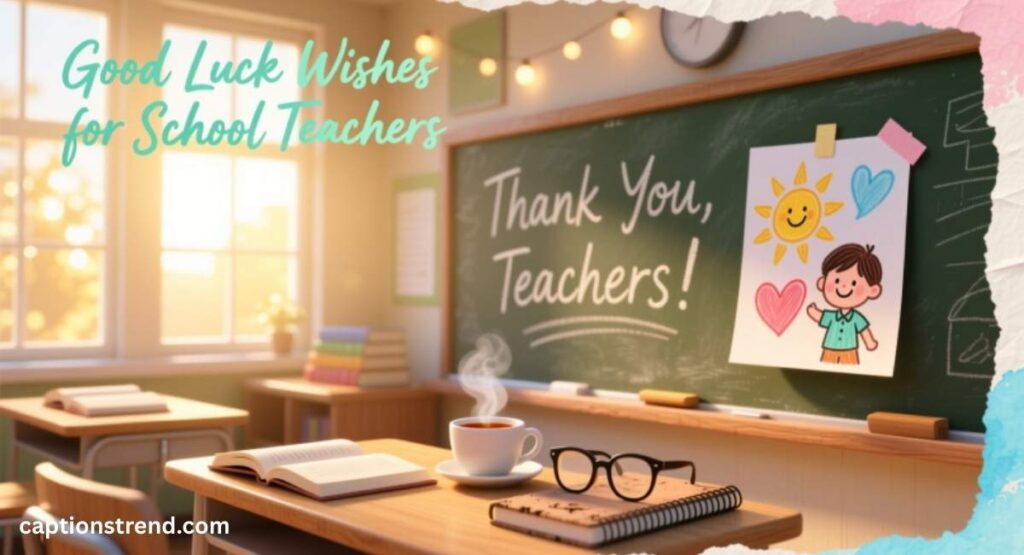 Good Luck Wishes for School Teachers