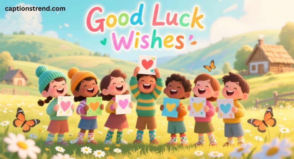 Good Luck Wishes to Kids