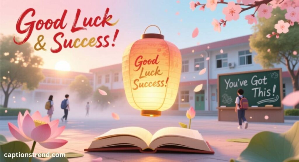 Inspirational Good Luck Wishes for School