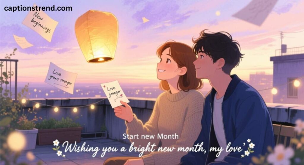 Inspirational New Month Wishes for My Boyfriend