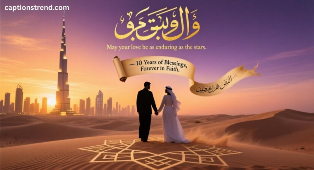 Islamic Anniversary Wishes for a Couple Celebrating Their Special Day in Dubai
