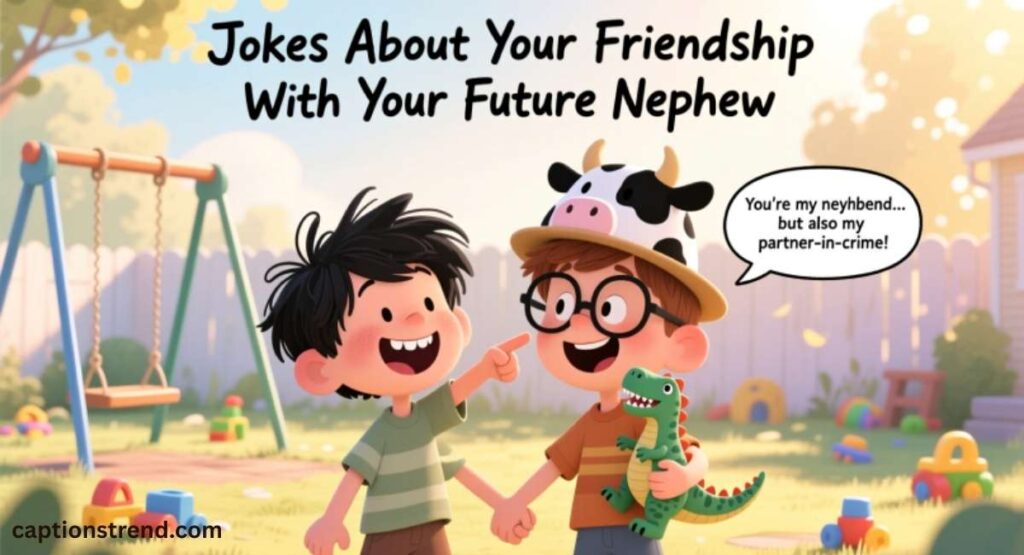 Jokes About Your Friendship with Your Future Nephew