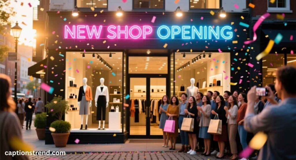 New Shop Opening
