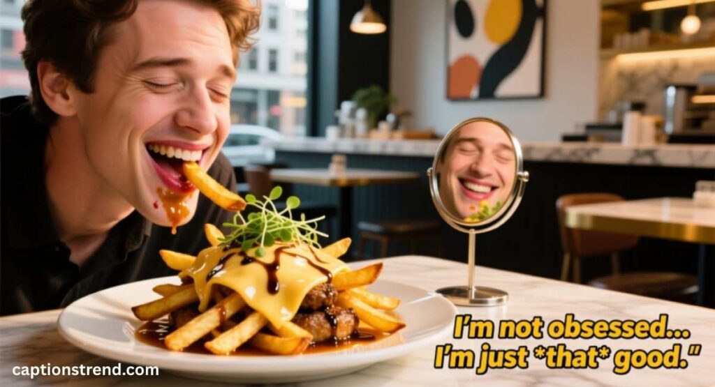 Self Obsessed Foodie Captions