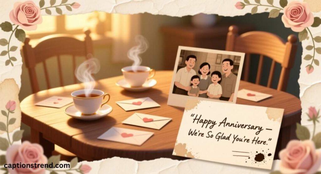 Warm Belated Anniversary Greetings for Family & Friends